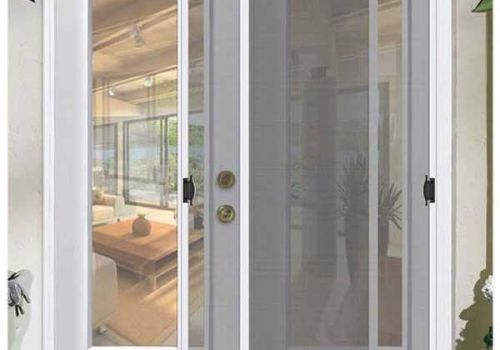 Cửa lưới cánh lùa ray E hệ 45